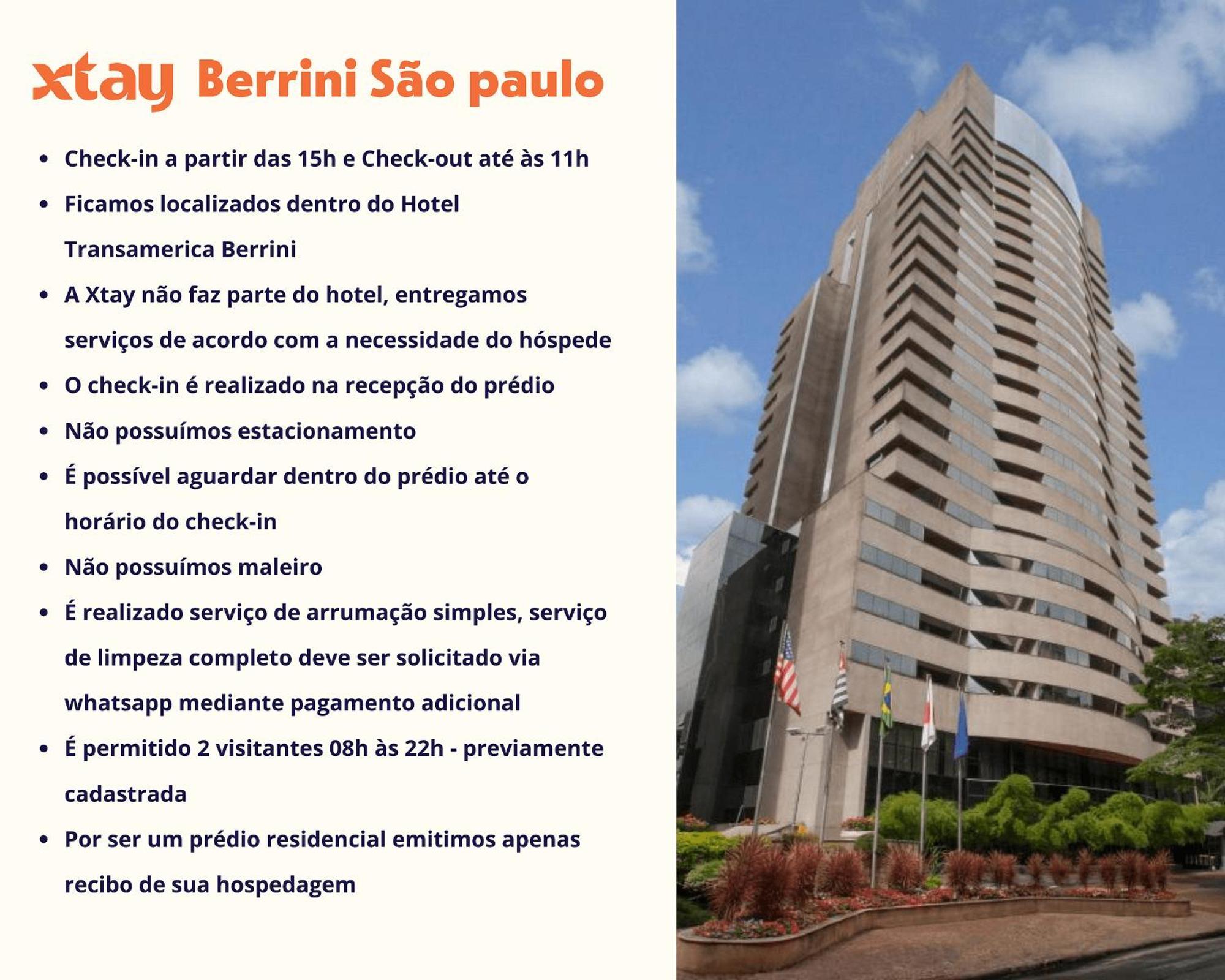 Apartament Xtay Sao Paulo Berrini Zewnętrze zdjęcie